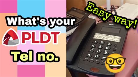 how to know my landline number pldt
